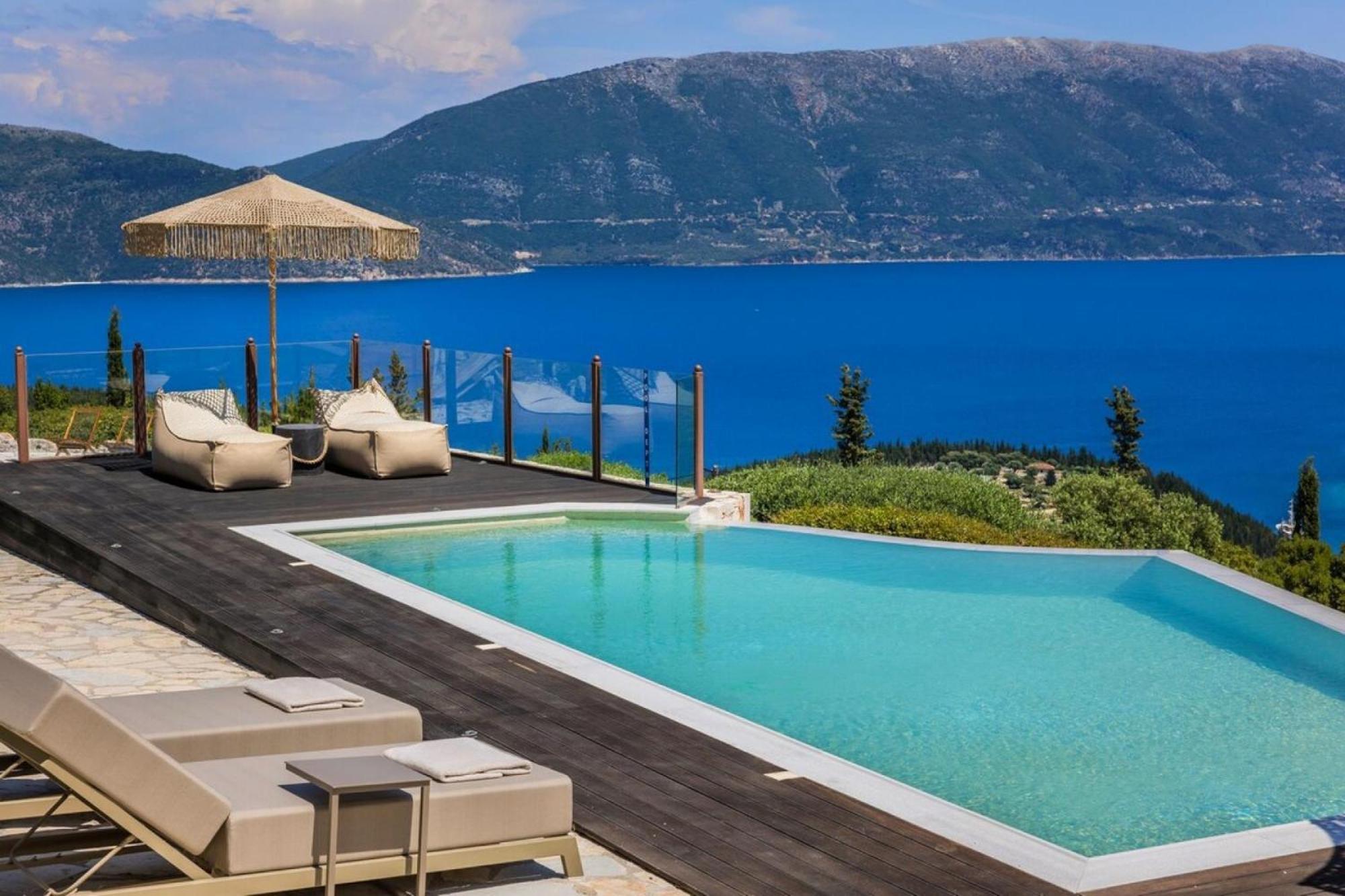 Bolios, Sea View, Private Pool Matsoukáta