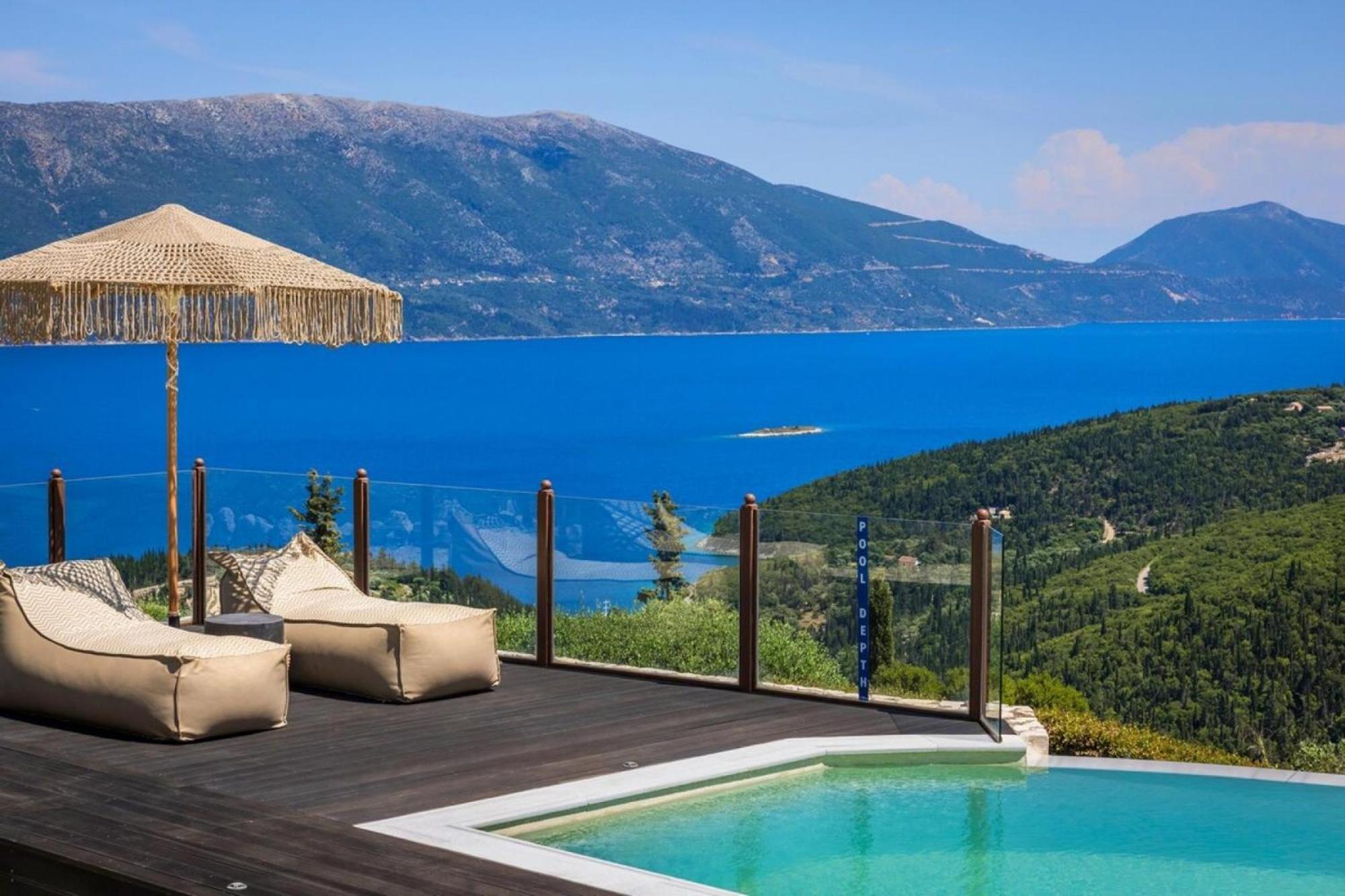 Willa Bolios Sea View Private Pool