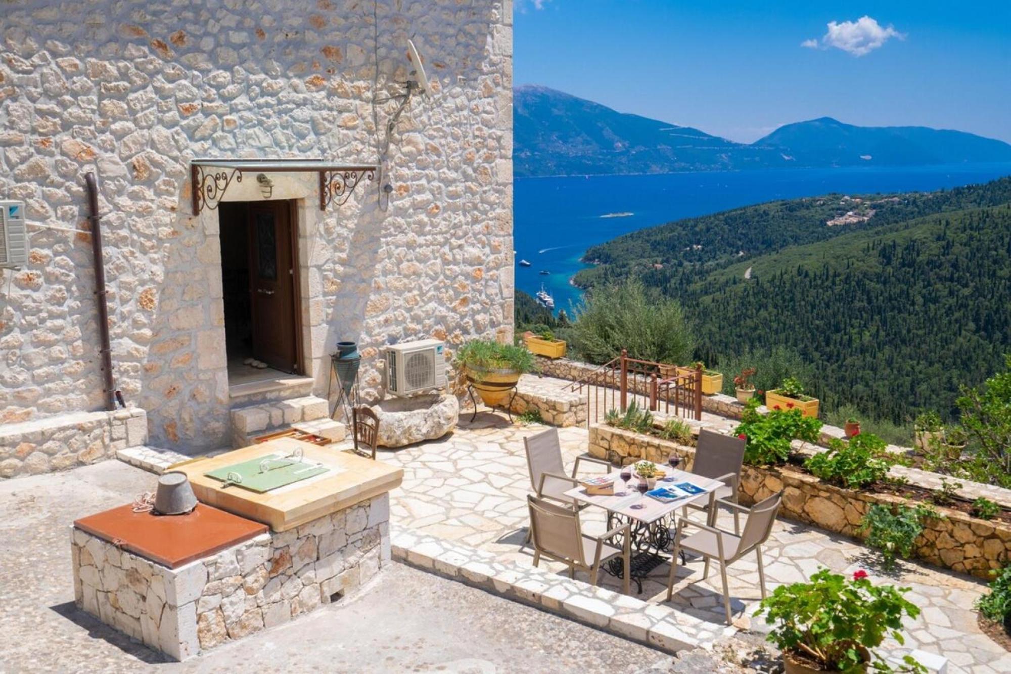 Villa Bolios, Sea View, Private Pool Matsoukáta