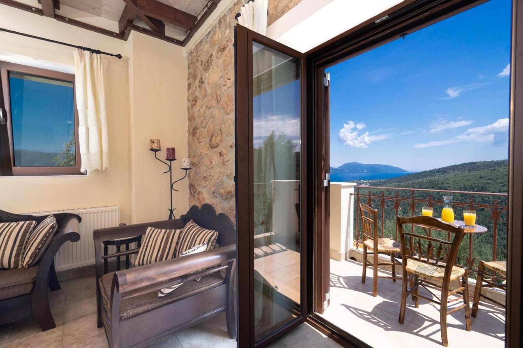 Villa Bolios, Sea View, Private Pool Matsoukáta